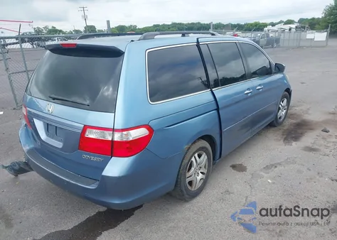 2005 Honda Odyssey Ex из США, поврежденный, VIN 5FNRL38435B101887